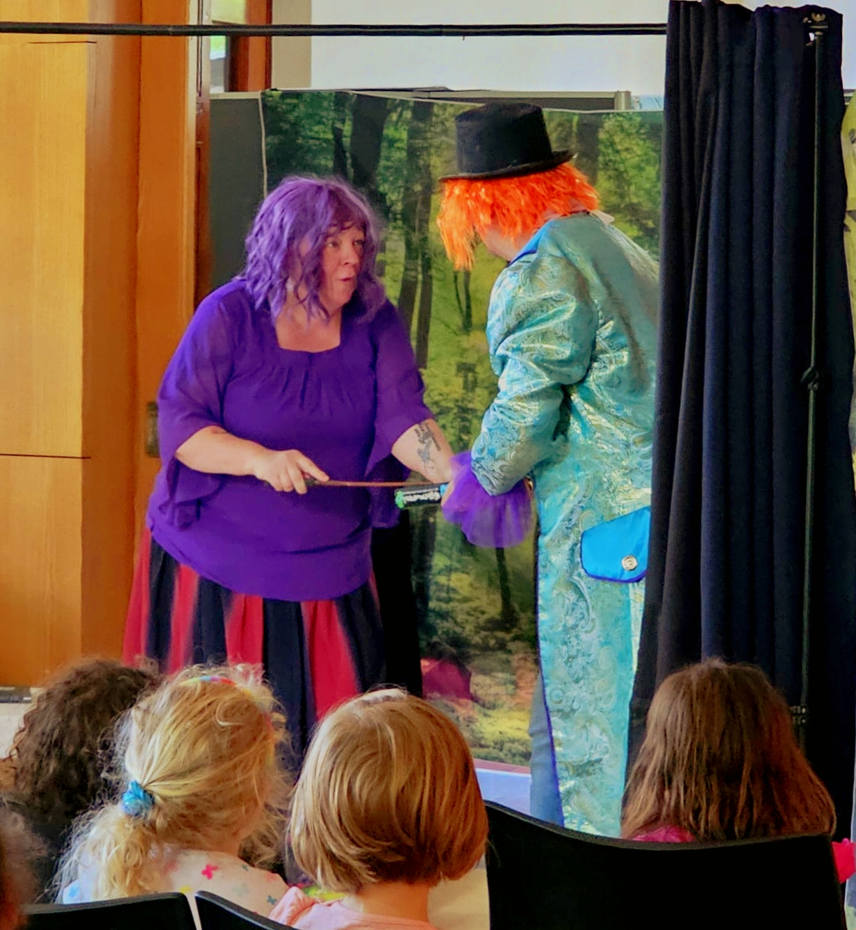 Madam Mim auf der Bühne